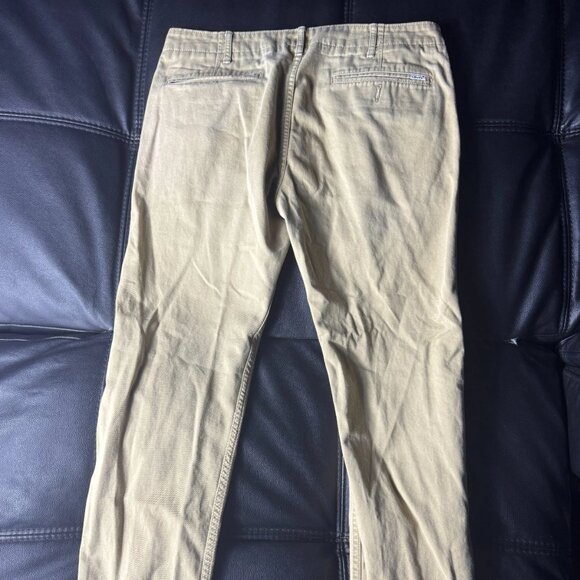 Levi’s Men’s Slim Fit Stretch Khaki Pants Tan Jeans W32 L34 - Picture 2 of 13
